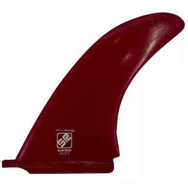 10.0" Fins Unlimited "SurfRide" - Used Traditional Singlefin - Red