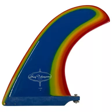 10.0" Guy Takayama 'Classic' Longboard Single Fin – New - Multi Color Gloss Finish