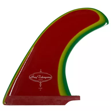 10.0" Guy Takayama 'Classic' Longboard Single Fin – New - Rasta Gloss Finish