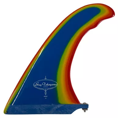 10.0" Guy Takayama 'Moray' Longboard Single Fin – New - Multi Color Gloss Finish
