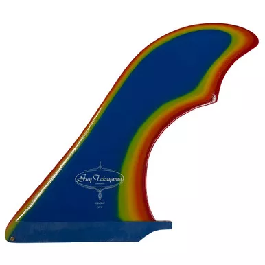 10.5" Guy Takayama 'Stingray' Longboard Single Fin – New - Multi-Color Gloss Finish