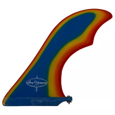 10.5" Guy Takayama 'Stingray' Longboard Single Fin – New - Multi-Color Matte Finish