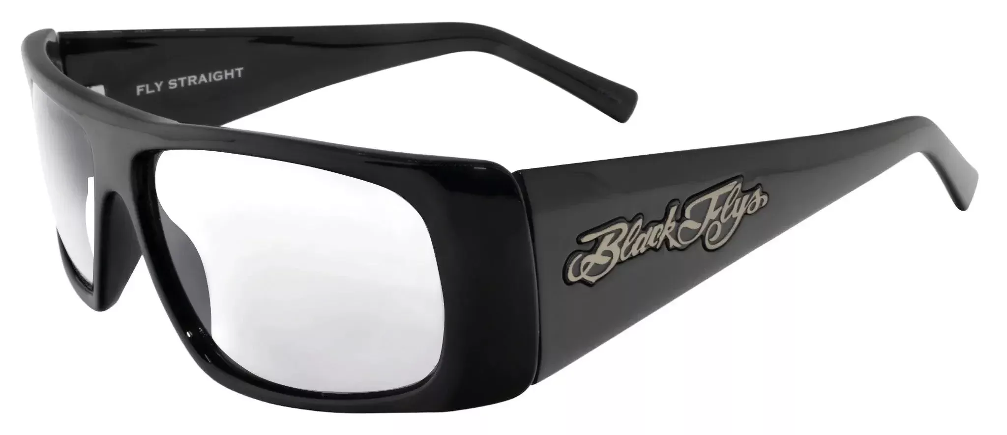 Black Fly Straight Sunglasses
