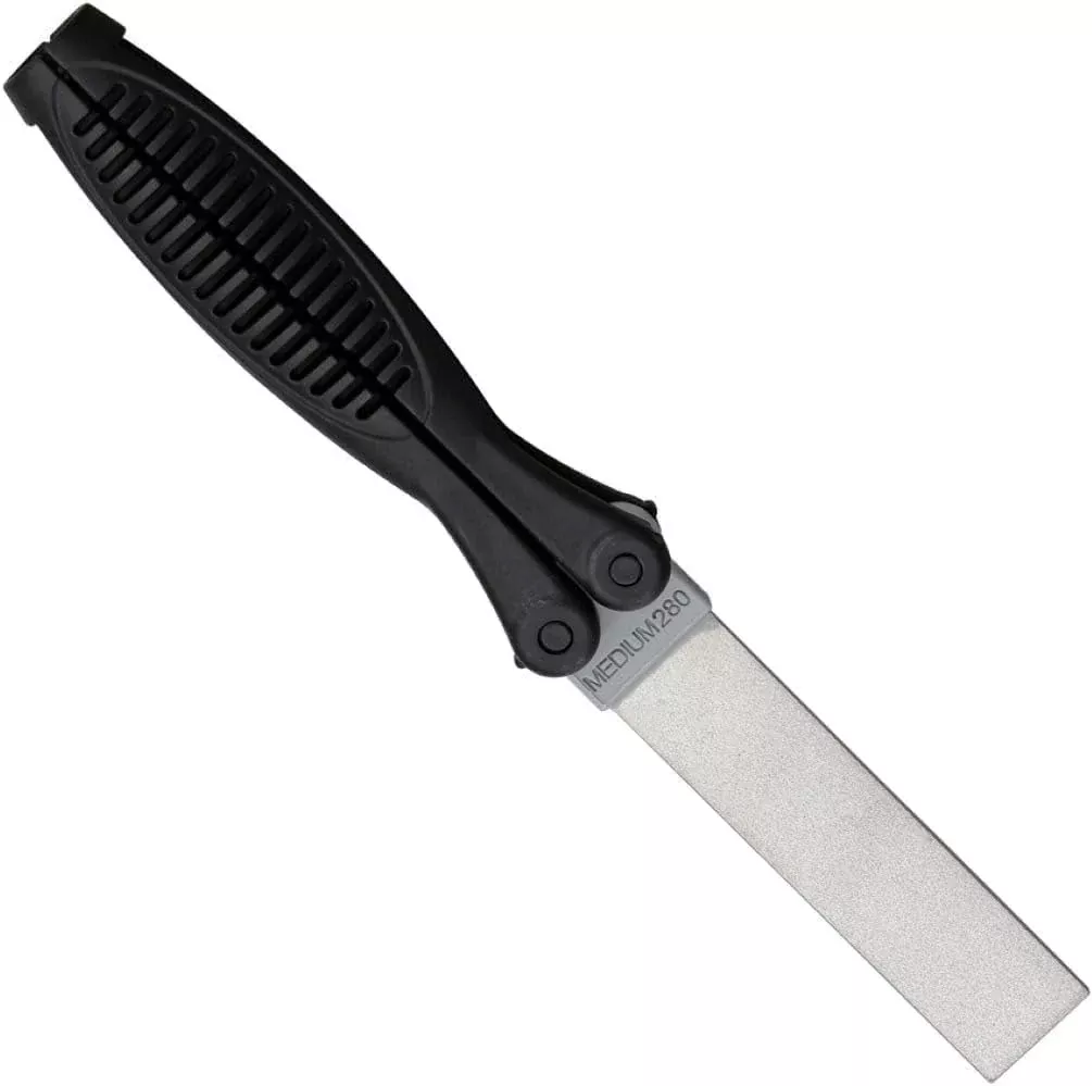 Double Sided Diamond Sharpening Paddle - Medium and Fine