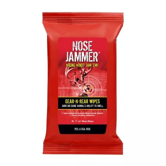 Gear-N-Rear Scent Elimination Field Wipes