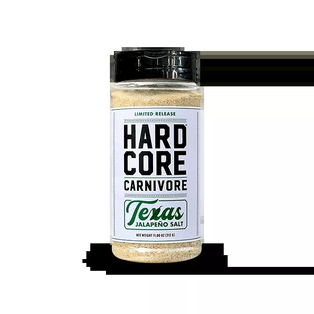 Hardcore Carnivore: Texas Jalapeño Salt Seasoning *Limited Release*