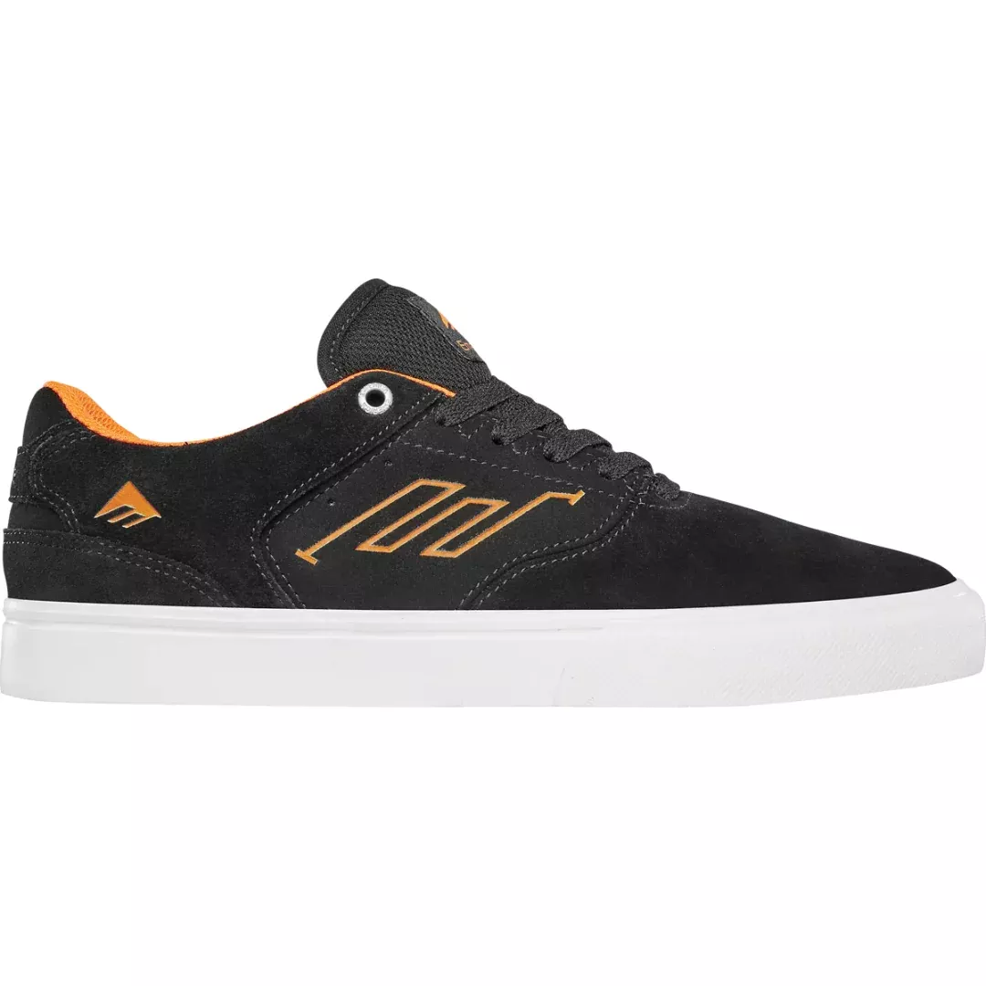 Low Vulc x Jordan Powell BLK/WHT/ORG Emerica Footwear