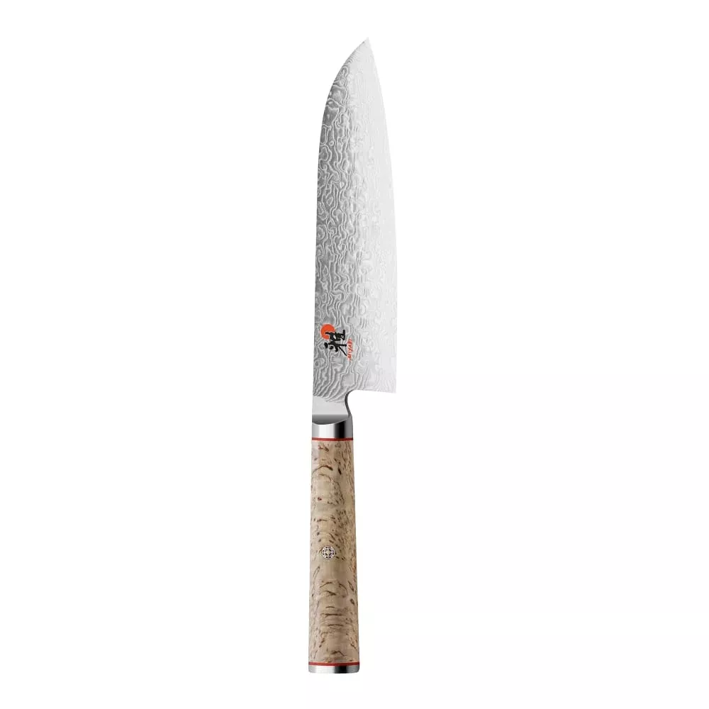 Miyabi Birchwood SG2 7" Fine Edge Santoku Knife