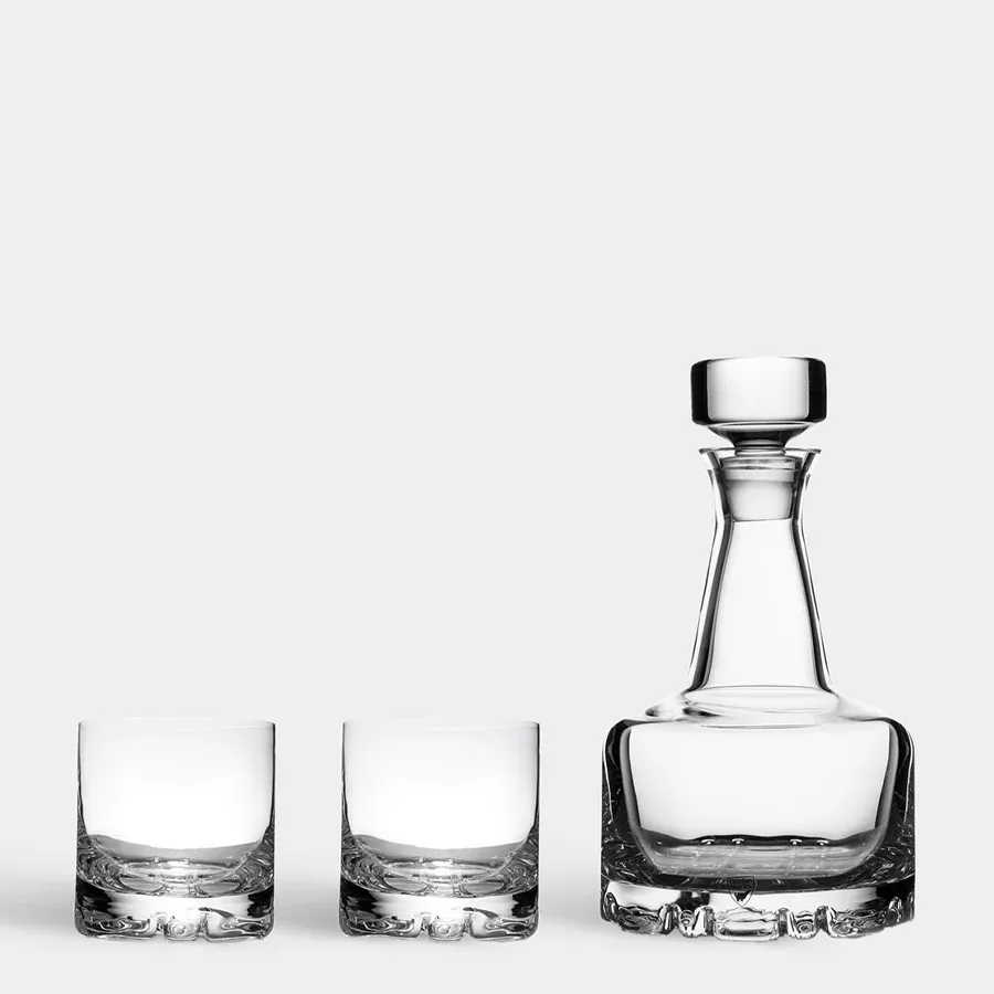 Orrefors Erik Decanter 3pc Set