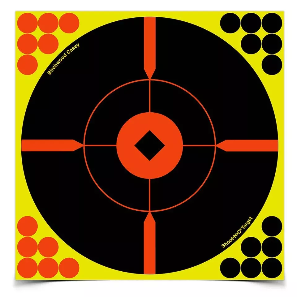 Shoot-N-C 8" Bull's Eye BMW Target