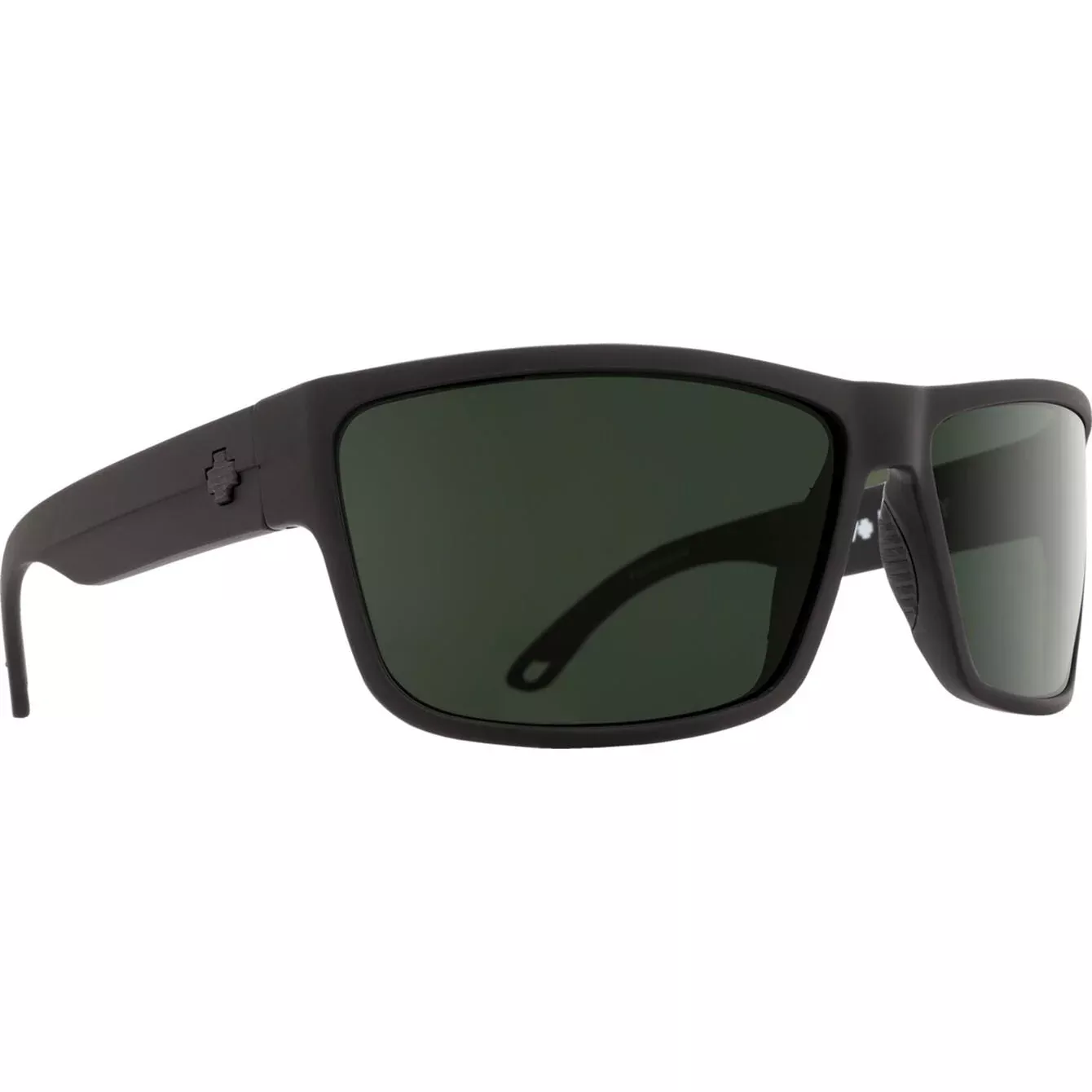 Spy Sunglasses ROCKY Matte Black Happy Gray Green Polar