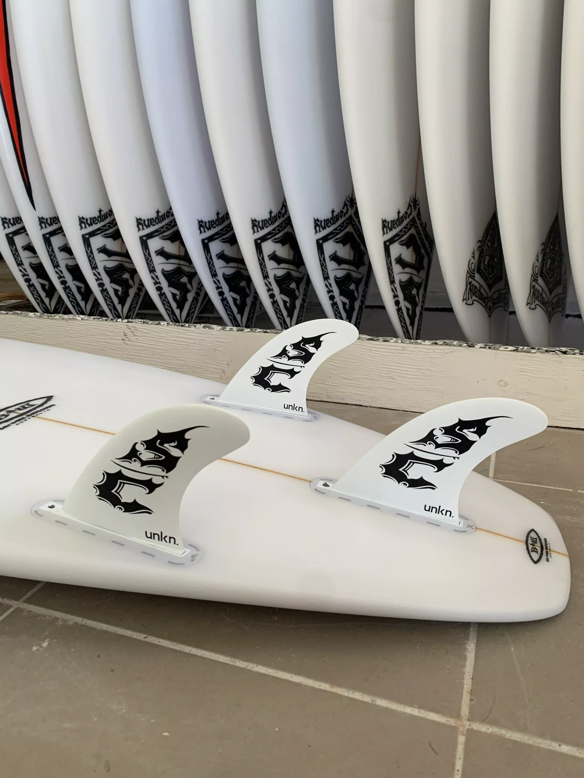 UNKN x Shaping Co & Ben Webb 2.0 Signature Thruster Fin Set