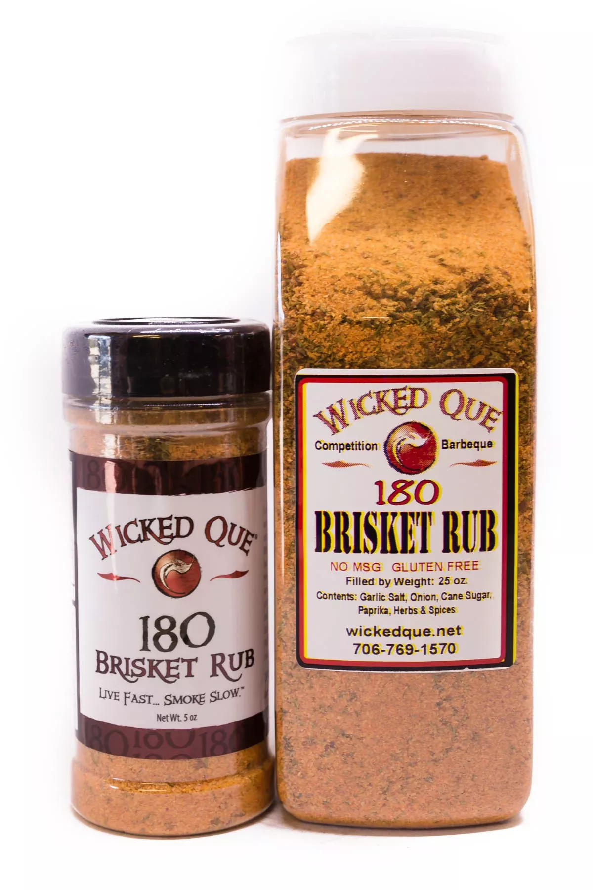 Wicked Que: 180 Brisket Rub