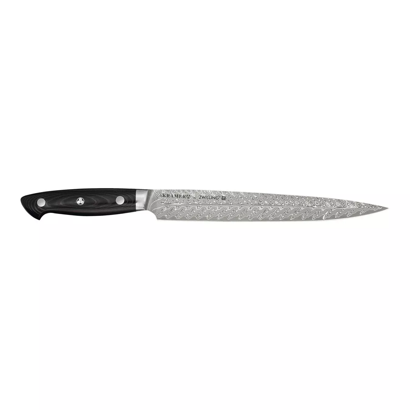 Zwilling Bob Kramer – Euroline Stainless Damascus Collection: 9" Slicing Knife